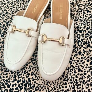 Loafers with Gold Detail